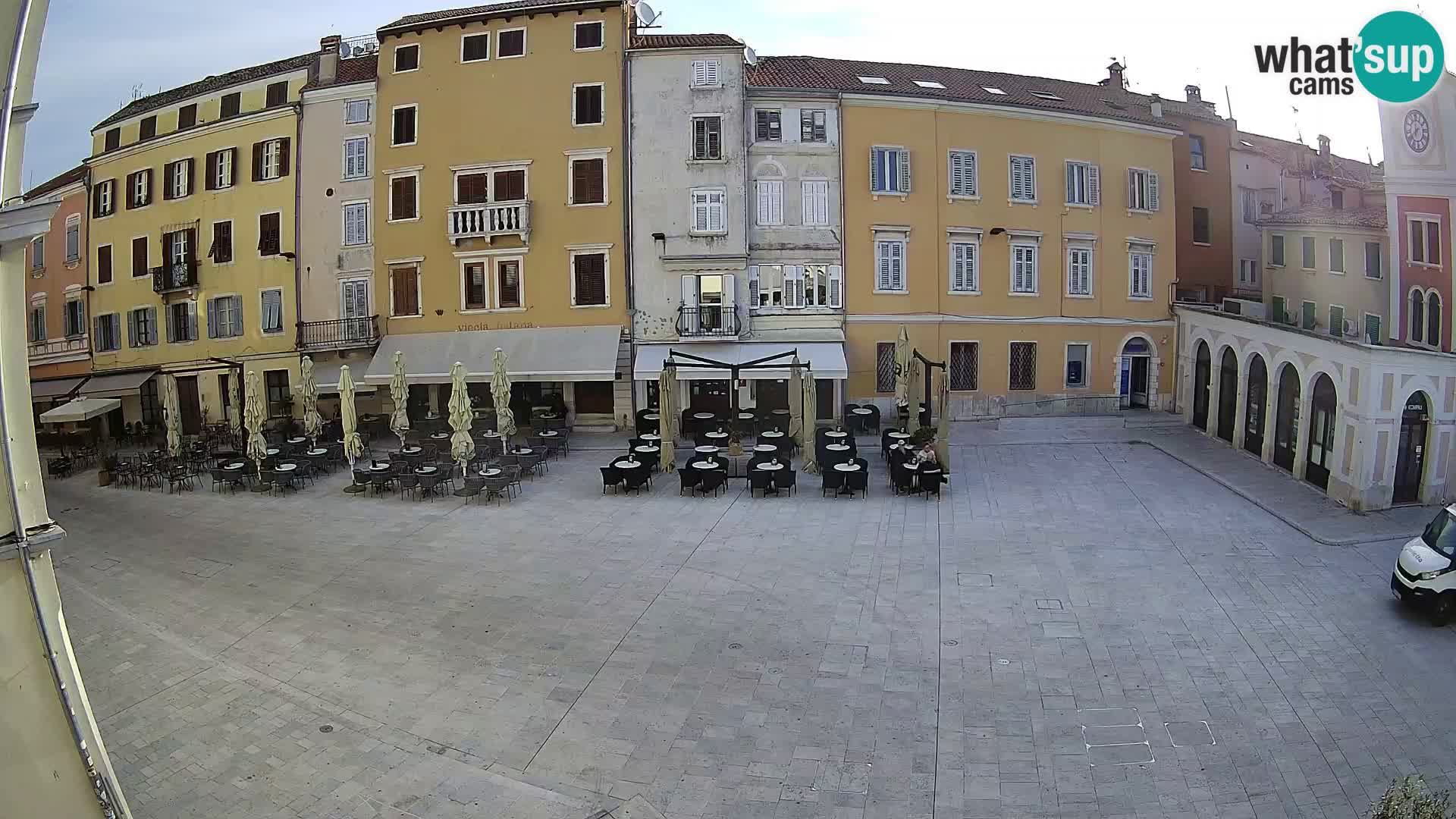 Webcam Rovinj Center – Plaza Principal