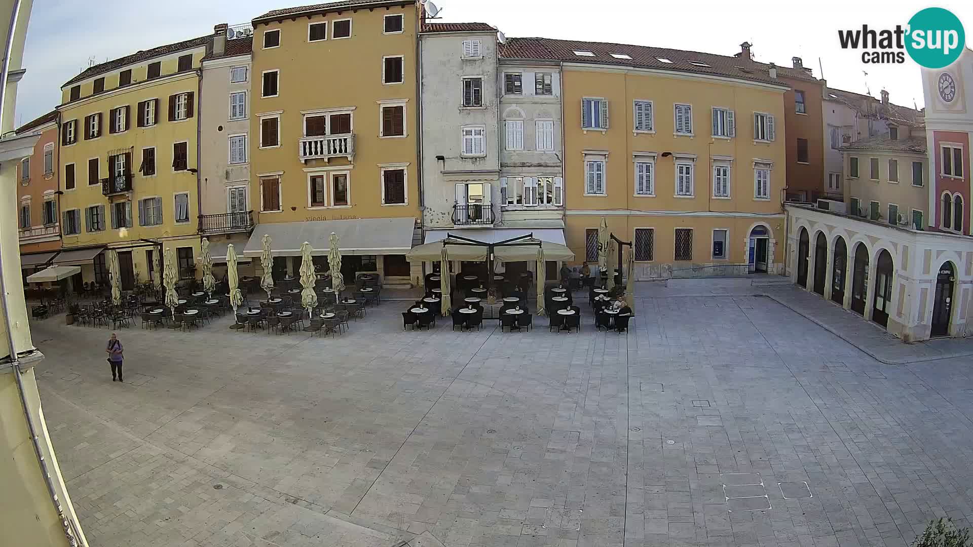 Webcam Rovinj Center – Plaza Principal