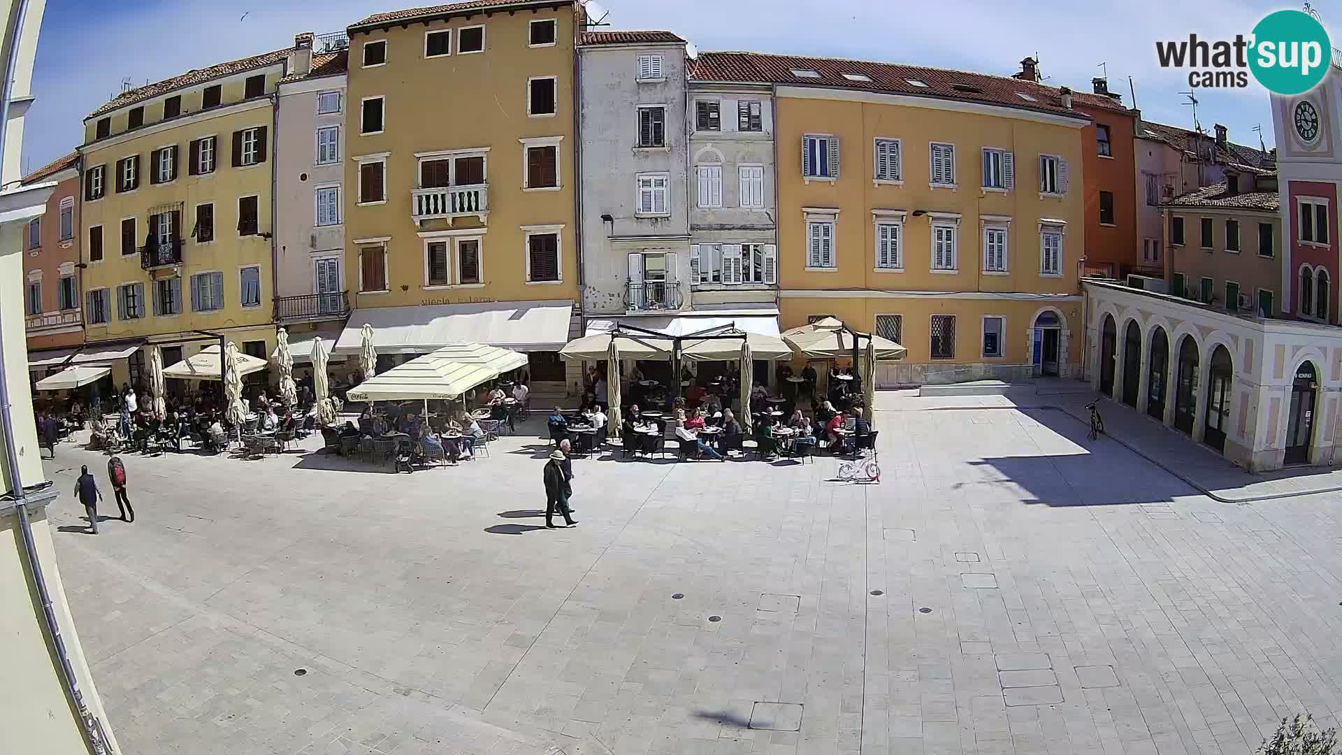 Spletna kamera Rovinj Center – Glavni trg