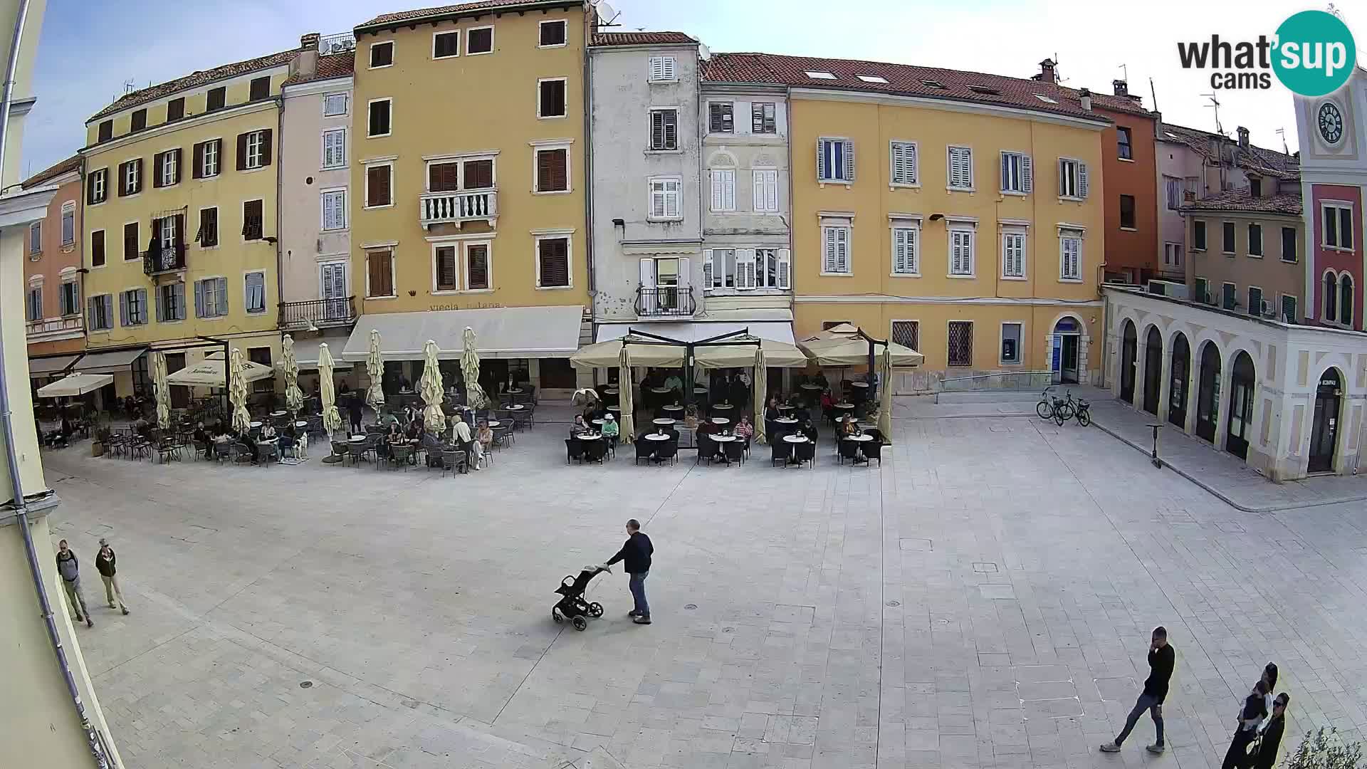 Webcam Rovinj Centre – Place Principale