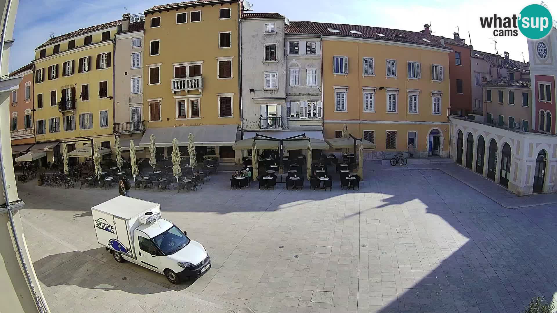 Webcam Rovinj Center – Plaza Principal