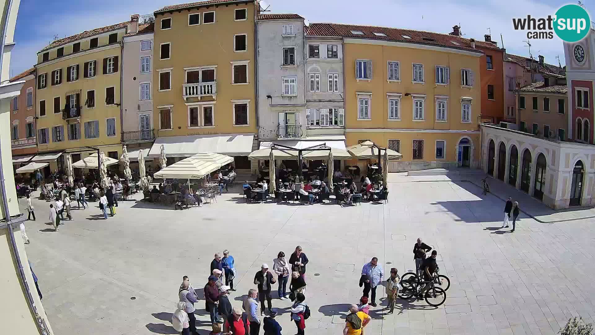 Webcam Rovinj Centar – glavni trg