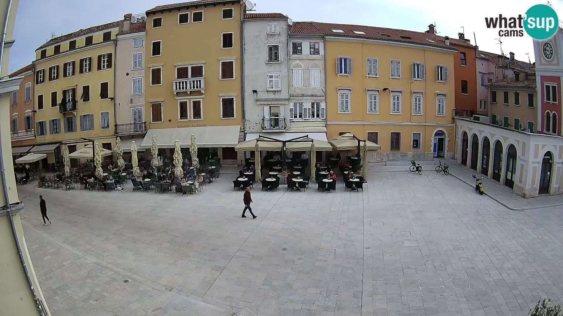 Webcam Rovinj Center – Plaza Principal