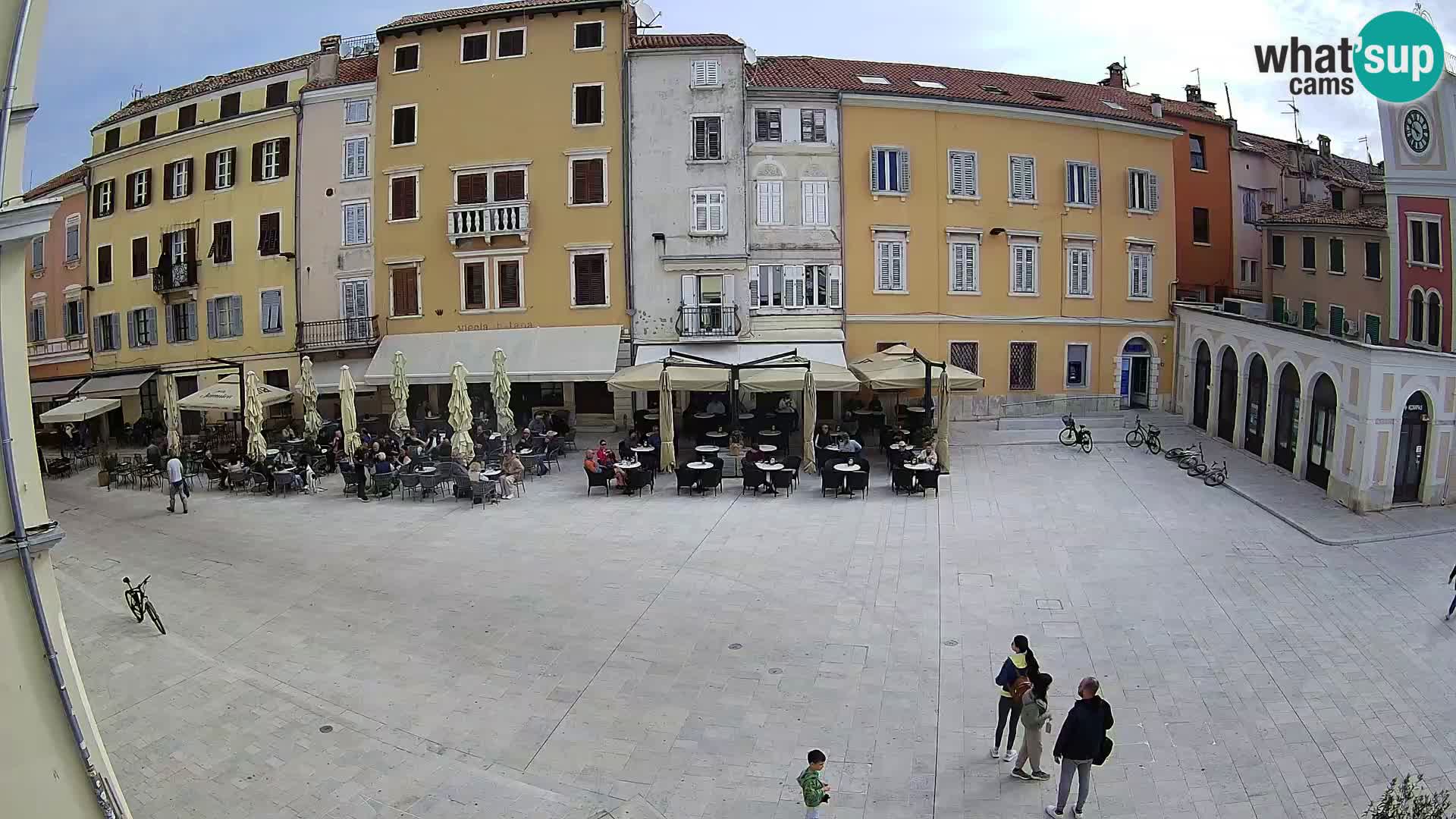 Webcam Rovinj Centre – Place Principale