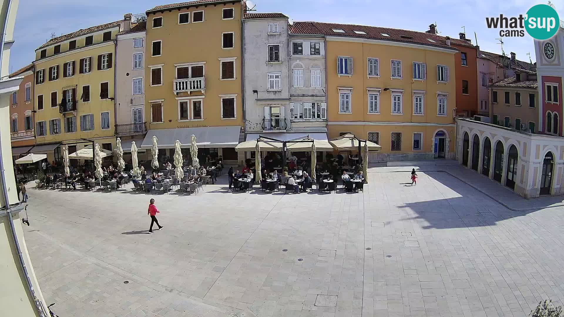 Webcam Rovinj Centre – Place Principale
