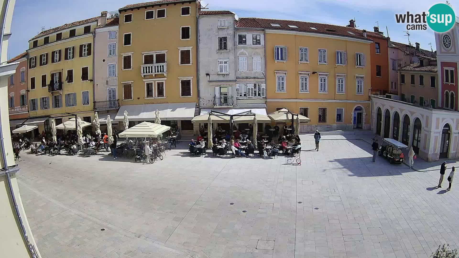 Spletna kamera Rovinj Center – Glavni trg