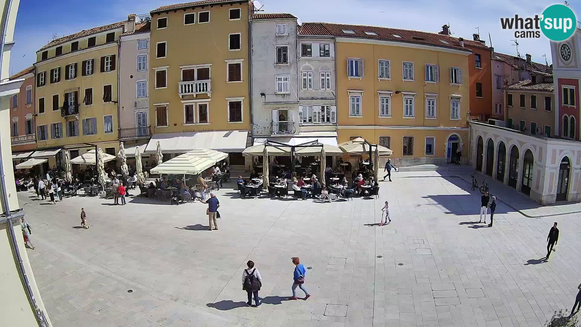 Webcam Rovinj Centre – Place Principale