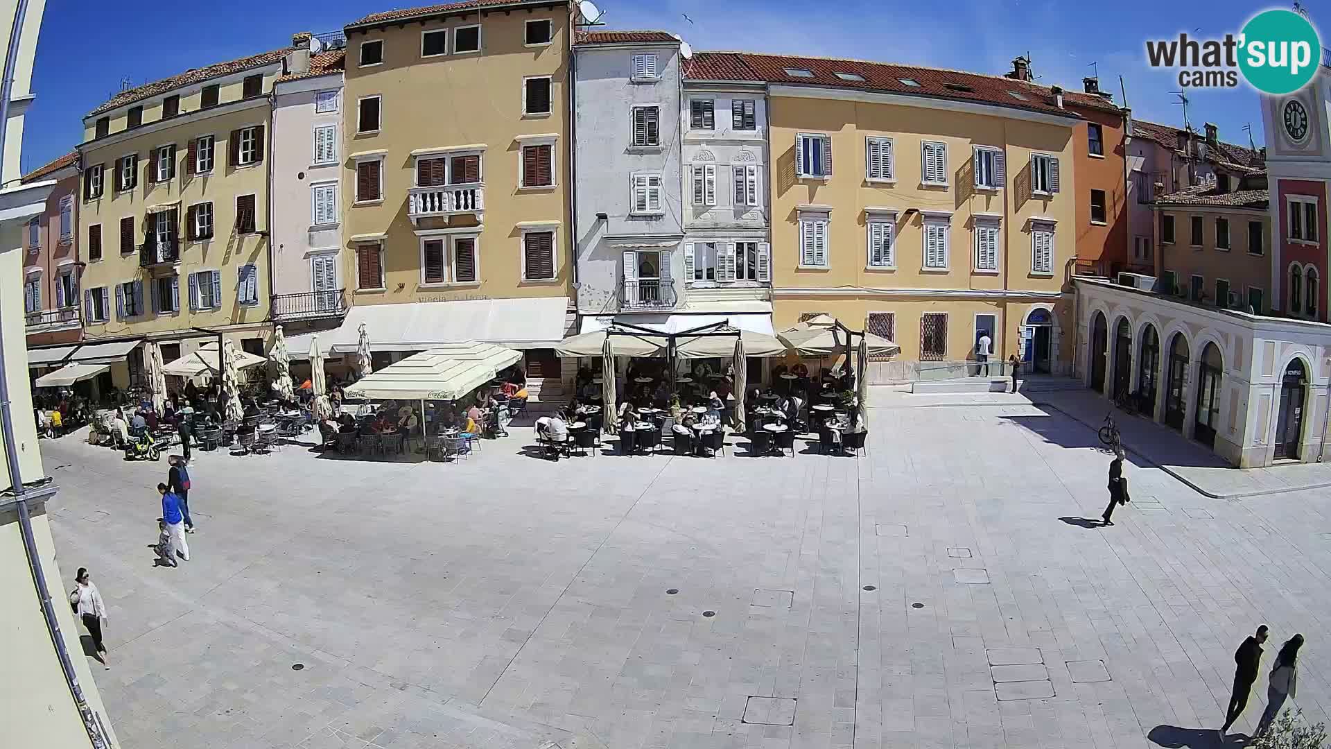 Webcam Rovigno Centro – Piazza Centrale