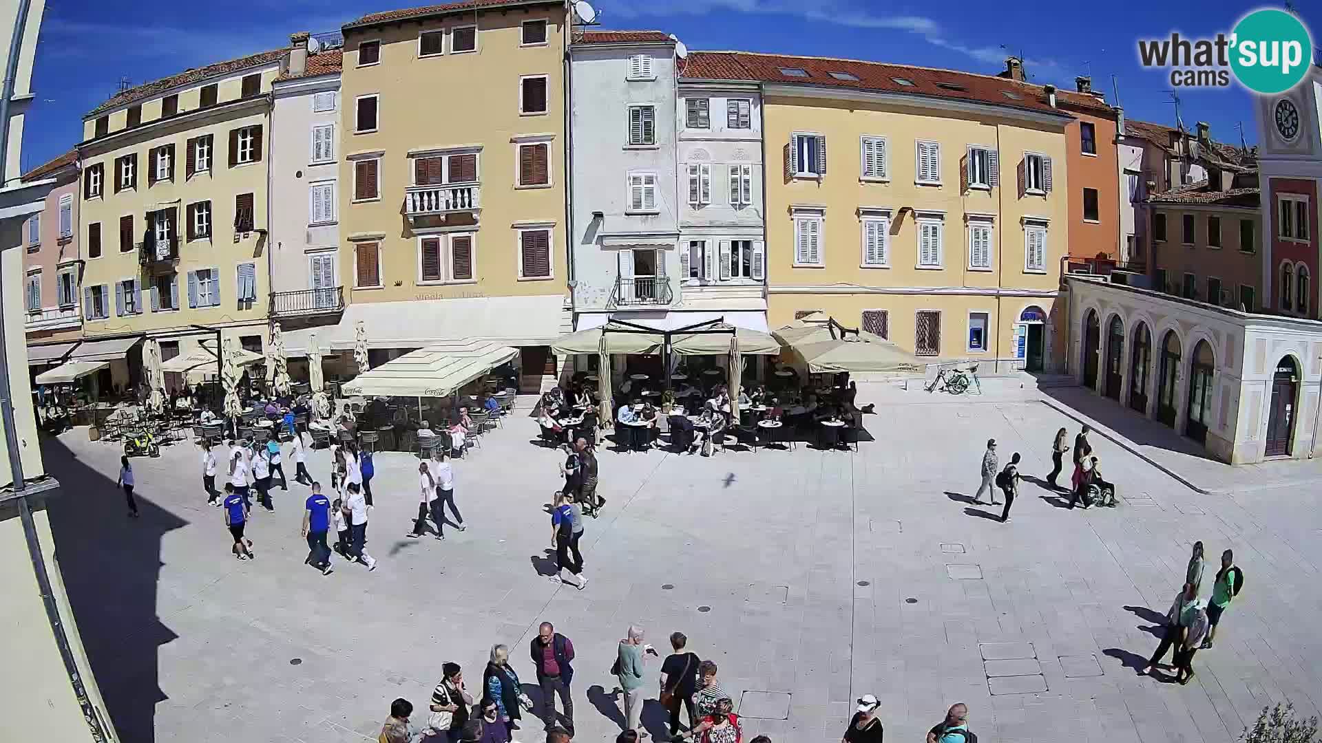 Webcam Rovinj Center – Plaza Principal
