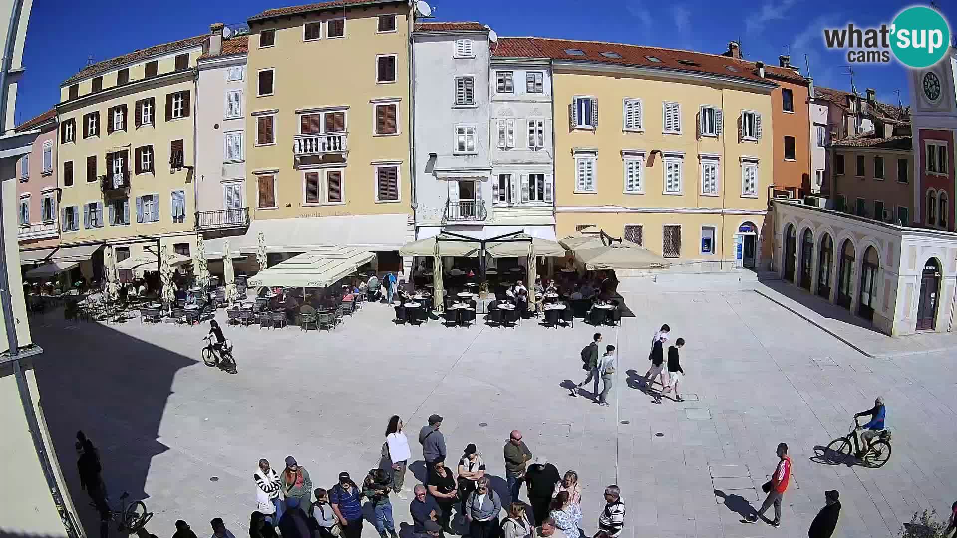 Spletna kamera Rovinj Center – Glavni trg