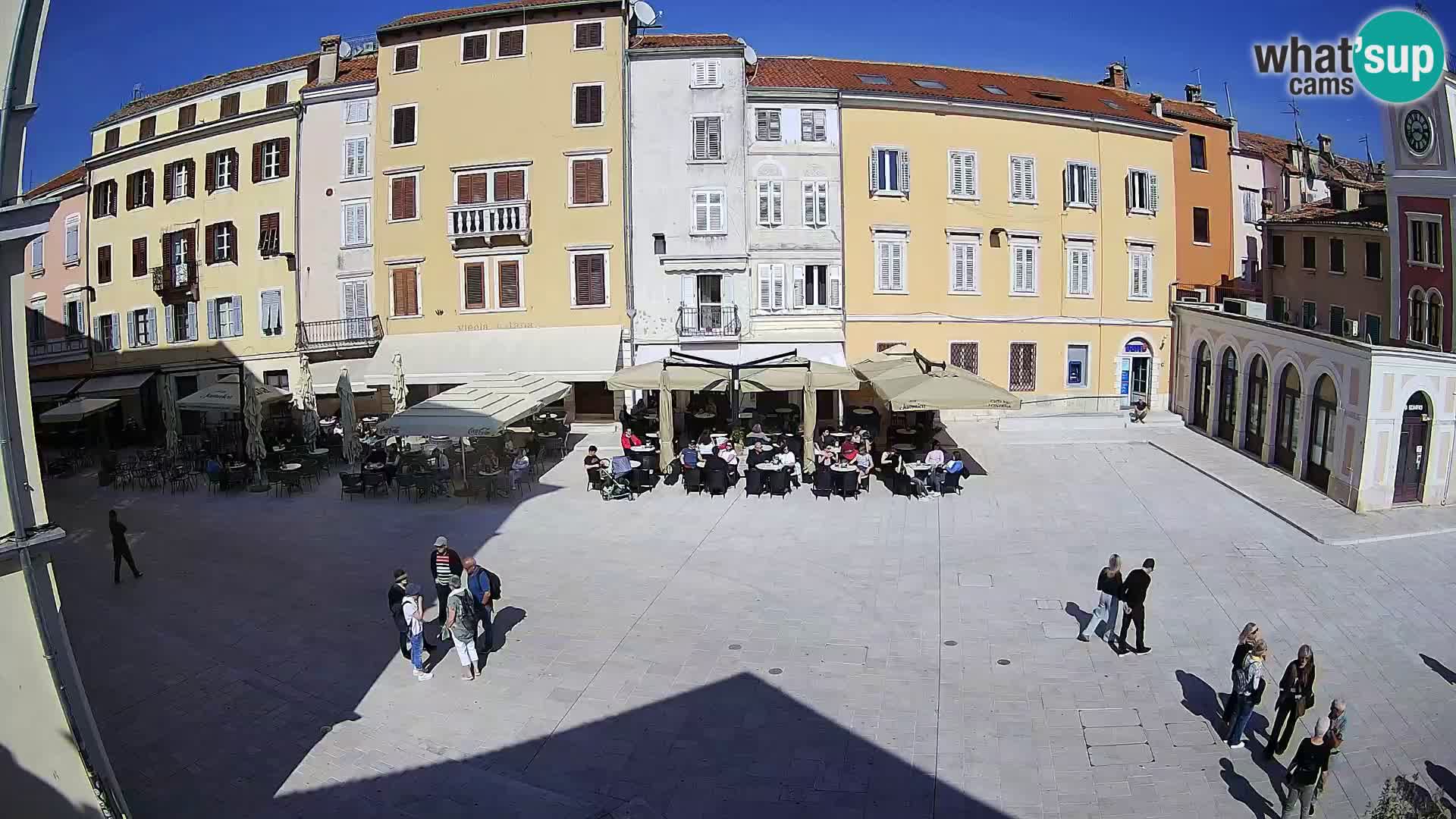 Webcam Rovinj Center – Plaza Principal