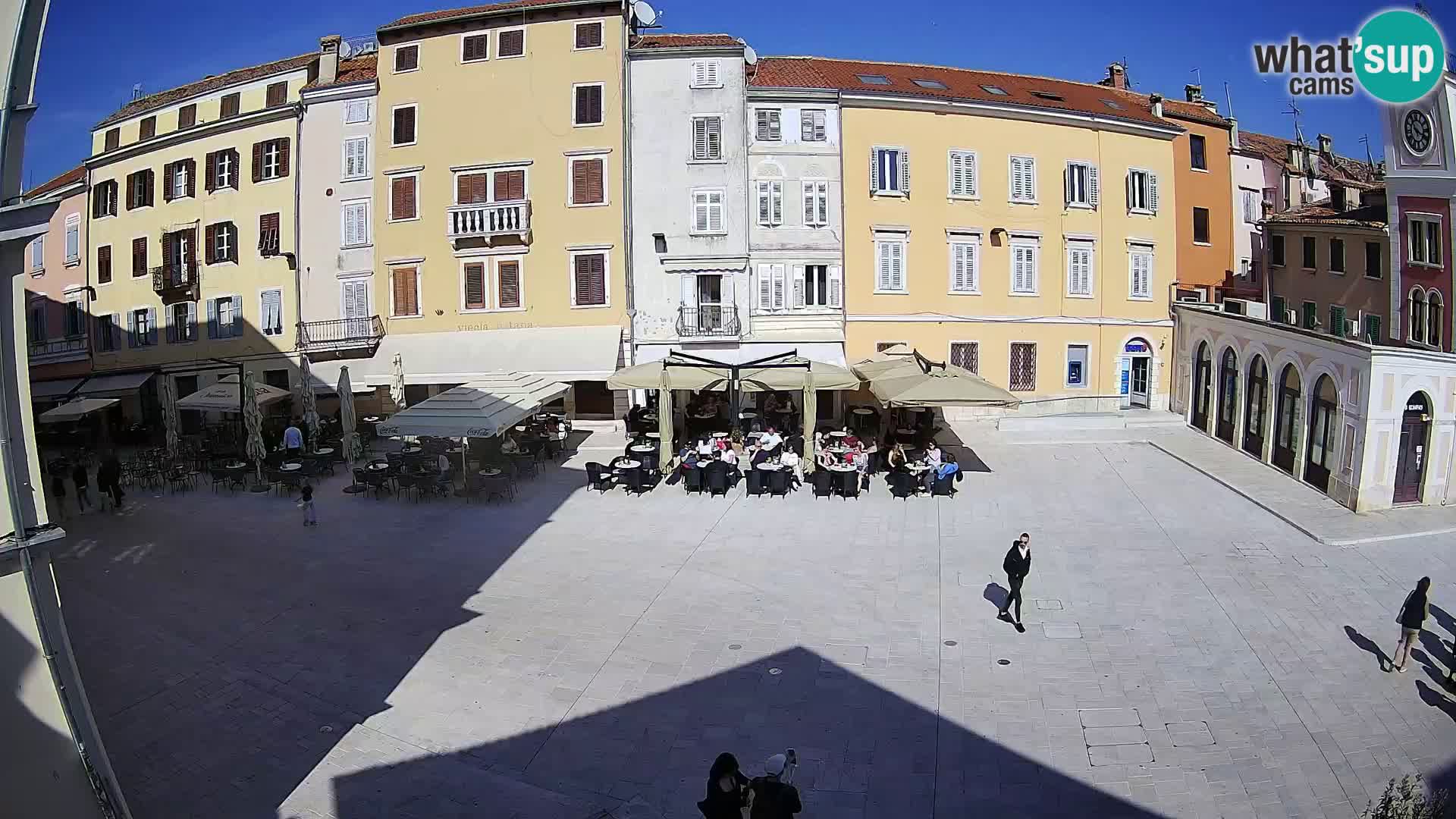 Webcam Rovinj Centre – Place Principale