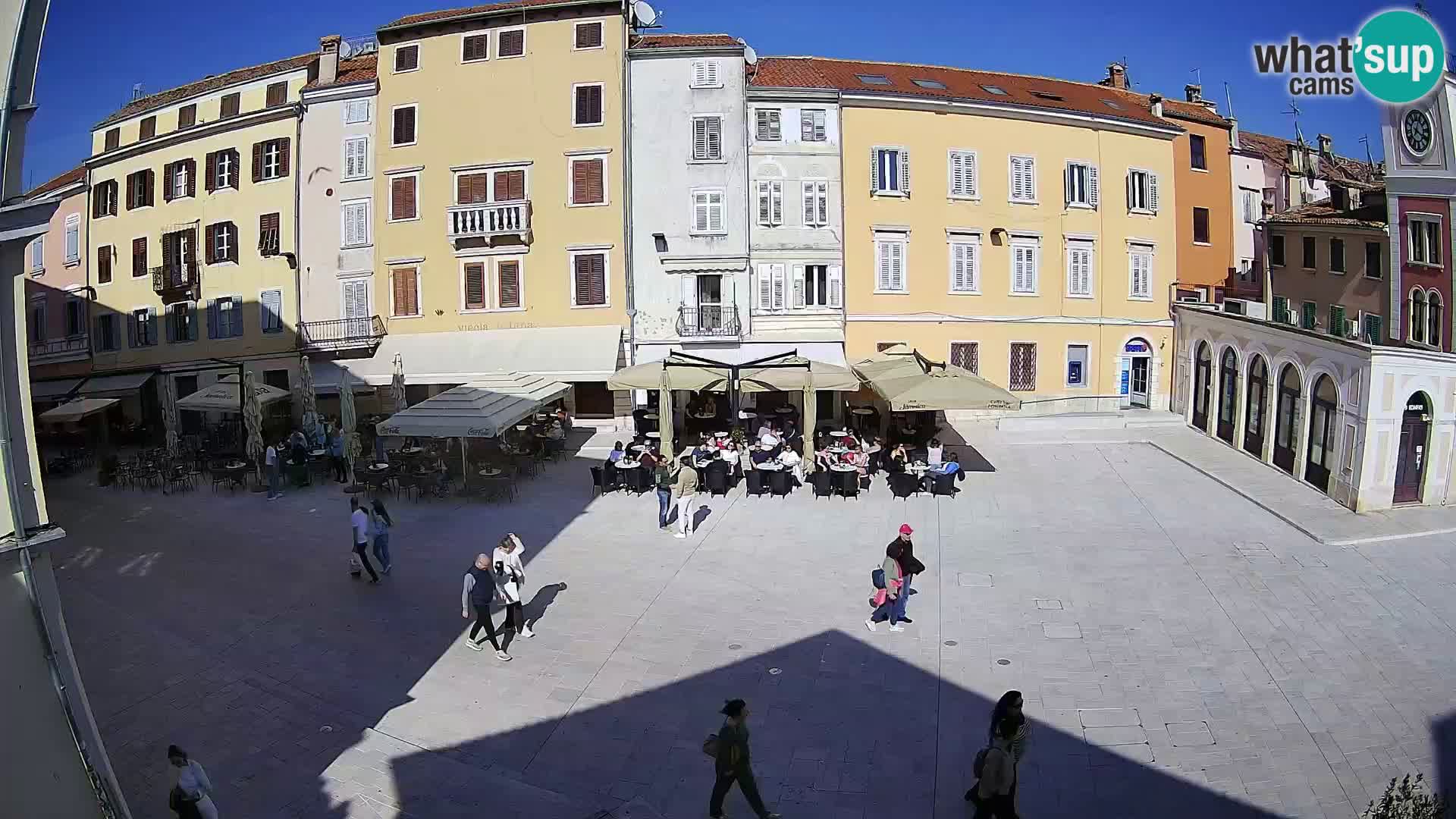 Spletna kamera Rovinj Center – Glavni trg