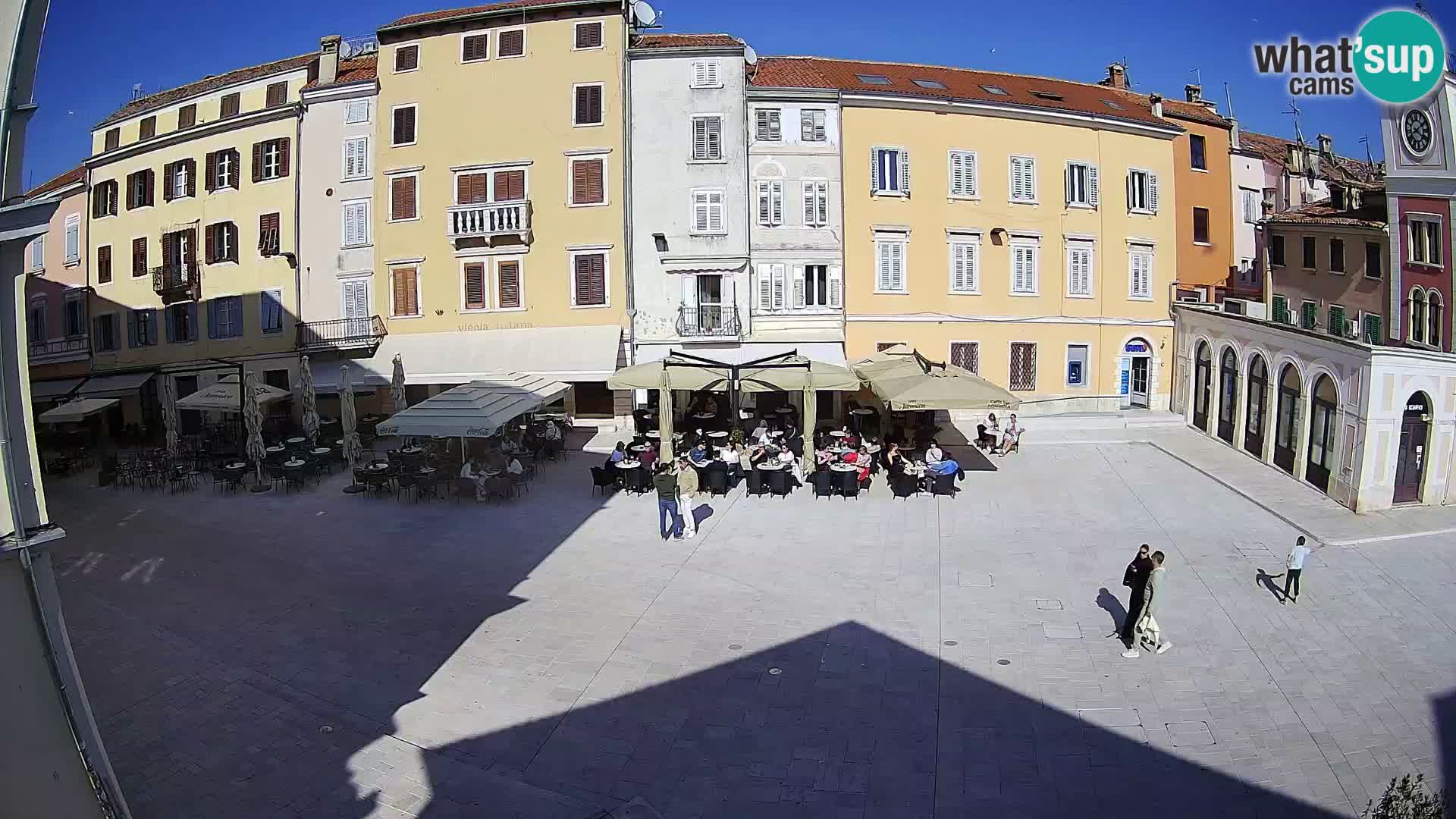 Spletna kamera Rovinj Center – Glavni trg