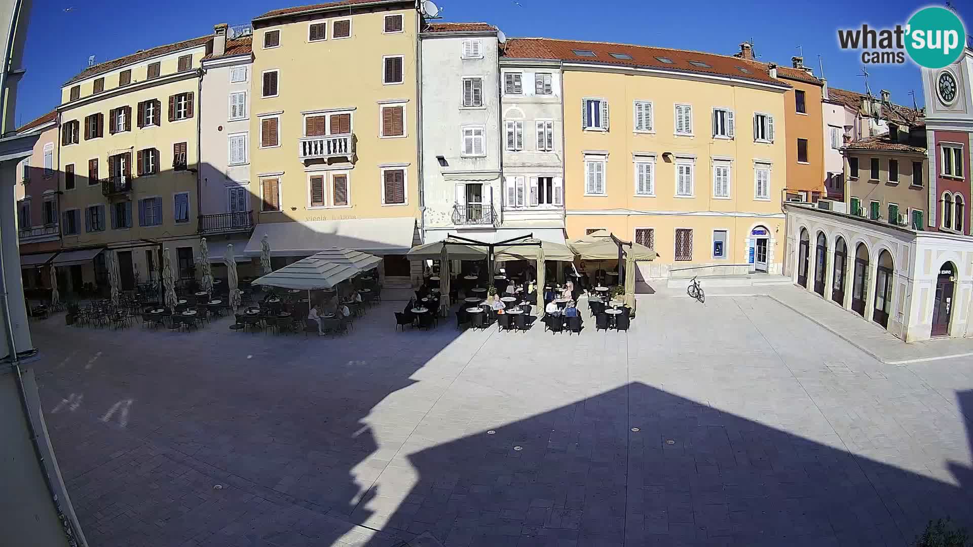 Webcam Rovinj Centre – Place Principale