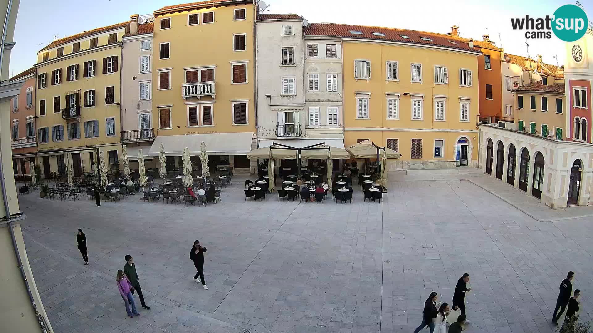 Rovinj Center Webcam – Main Square