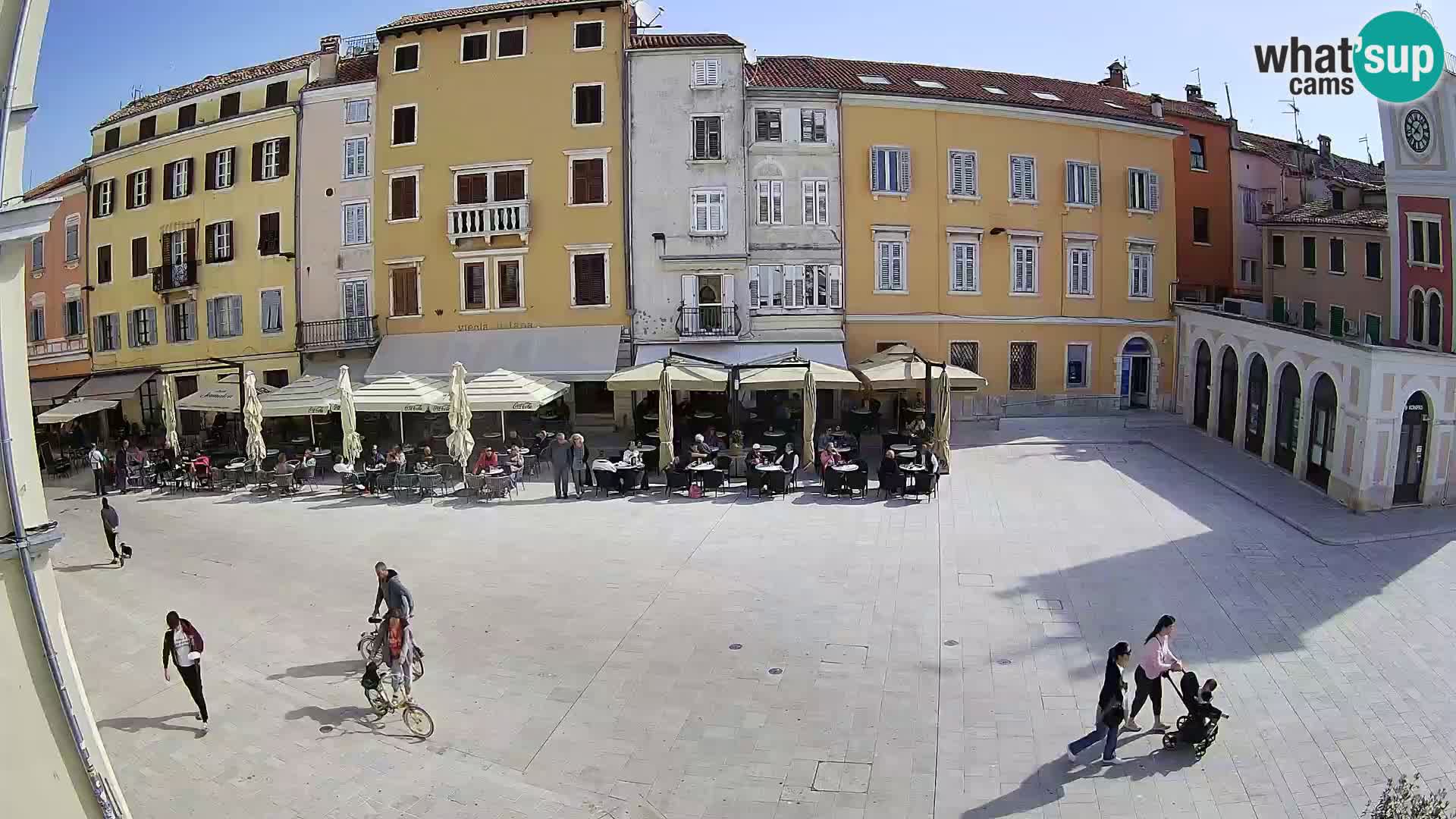 Rovinj Center Webcam – Main Square