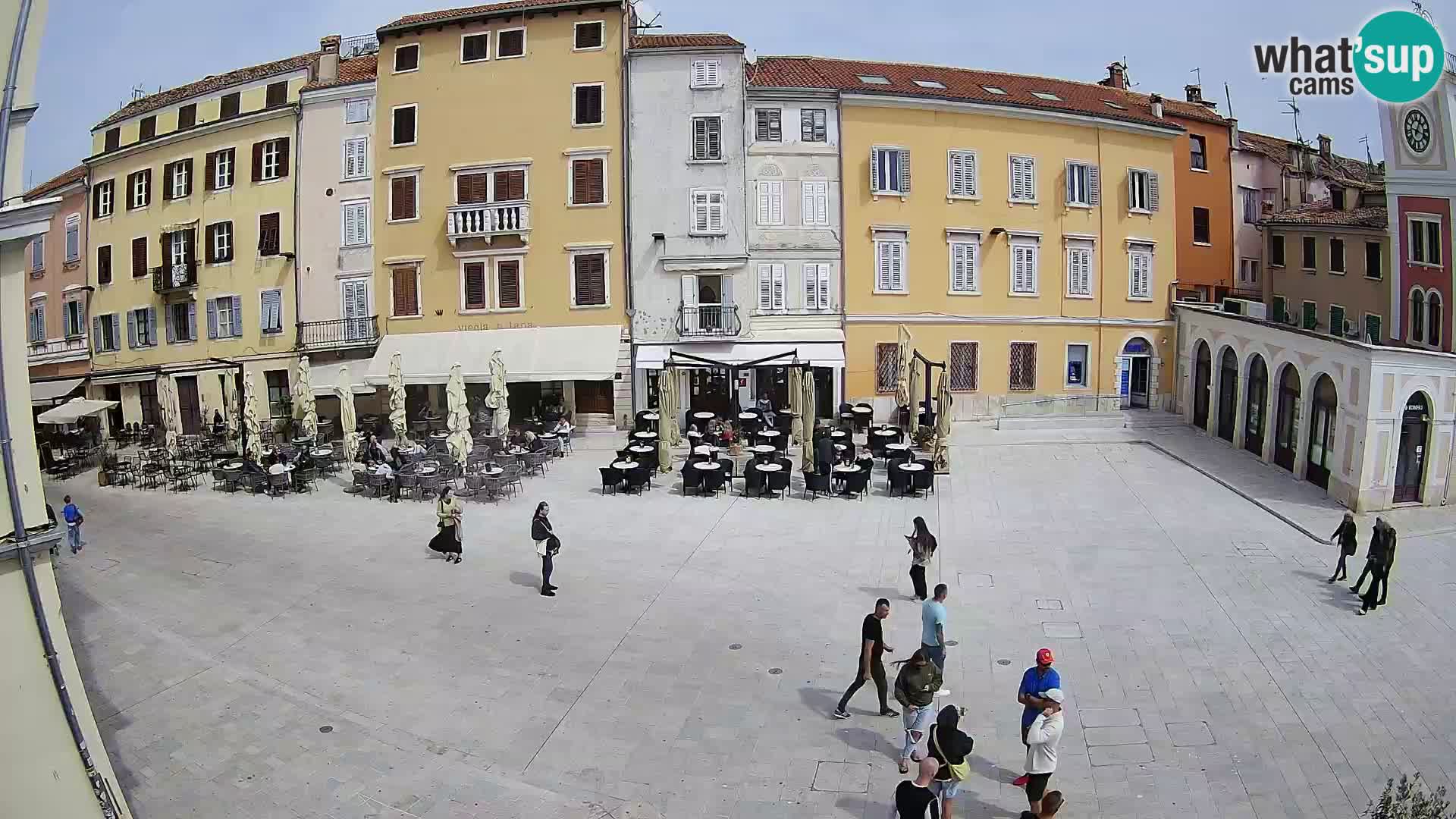Webcam Rovinj Centre – Place Principale