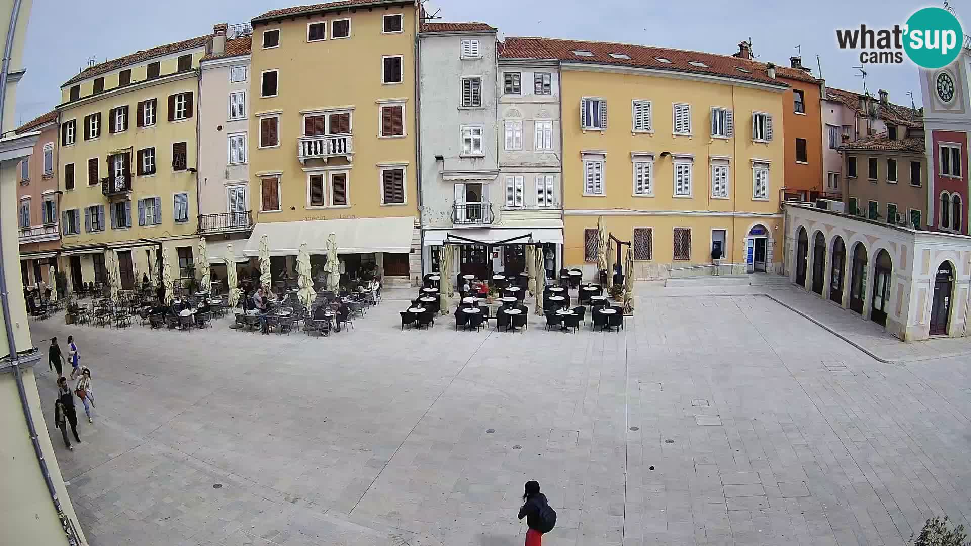 Spletna kamera Rovinj Center – Glavni trg