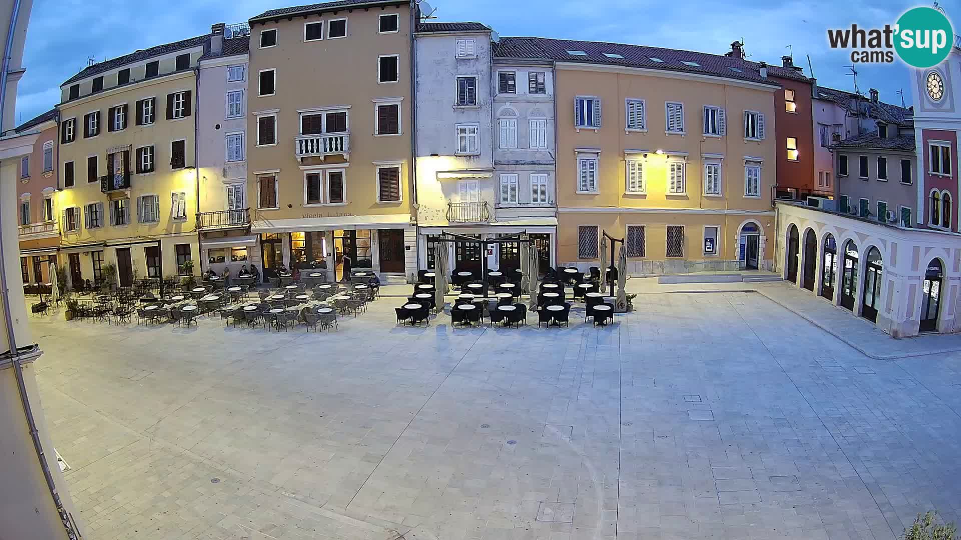 Webcam Rovinj Center – Plaza Principal