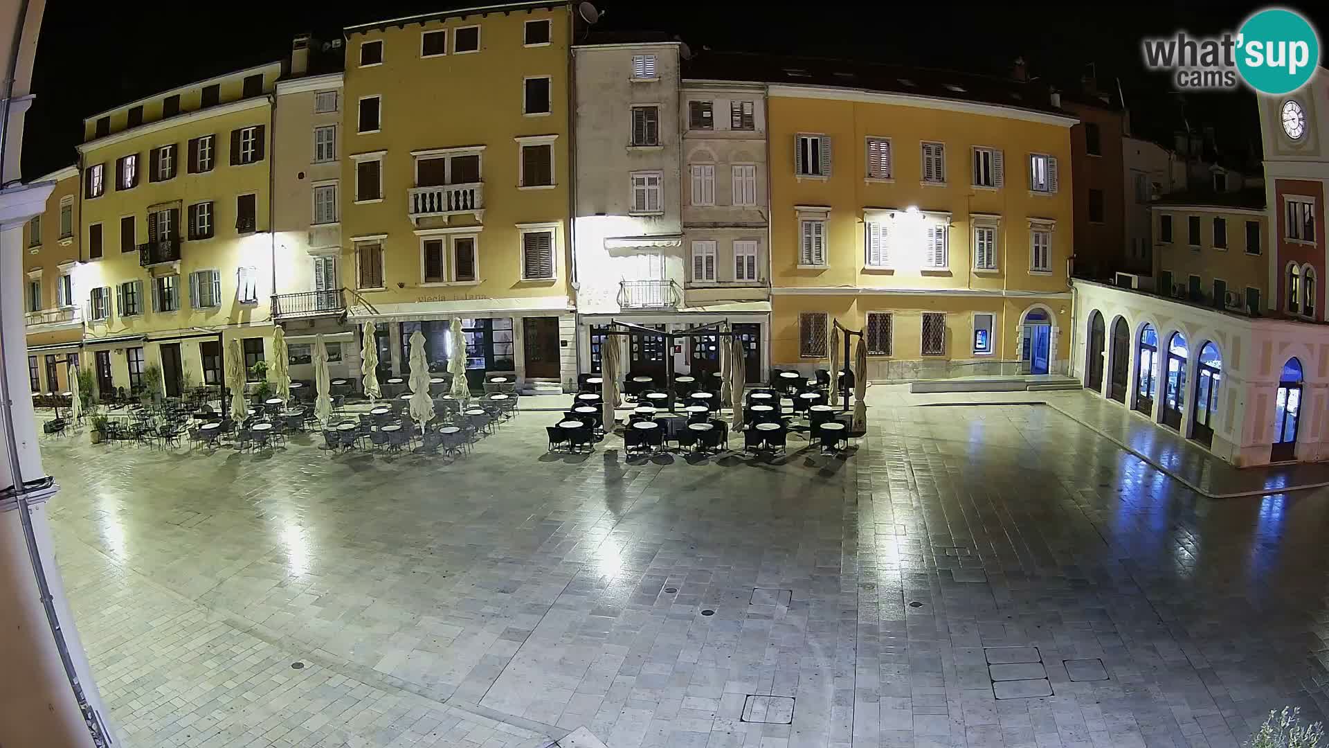 Webcam Rovinj Center – Plaza Principal