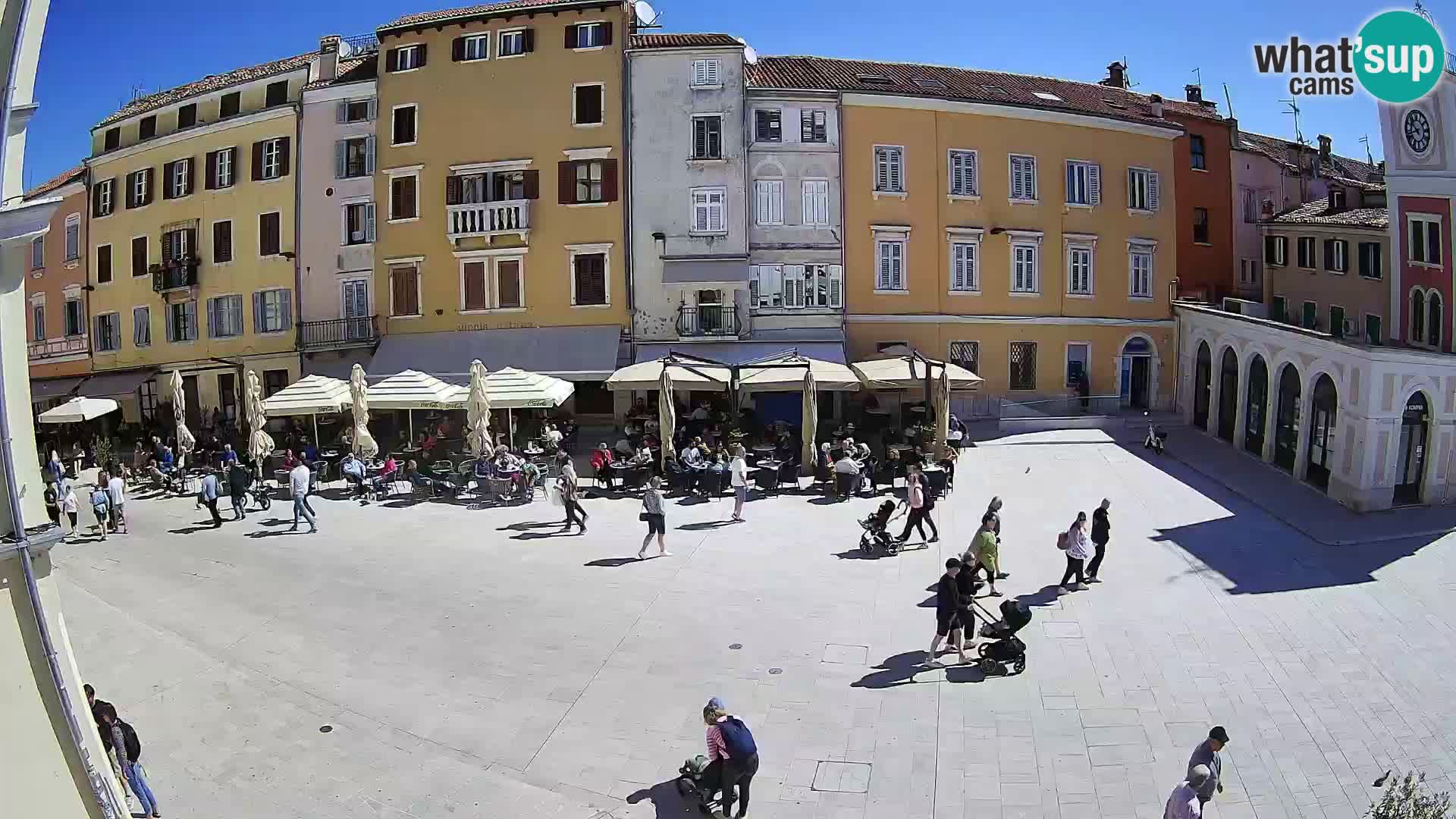 Webcam Rovigno Centro – Piazza Centrale