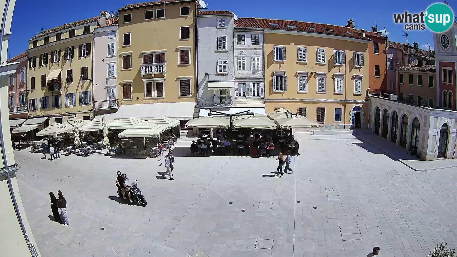 Rovinj Center Webcam – Main Square