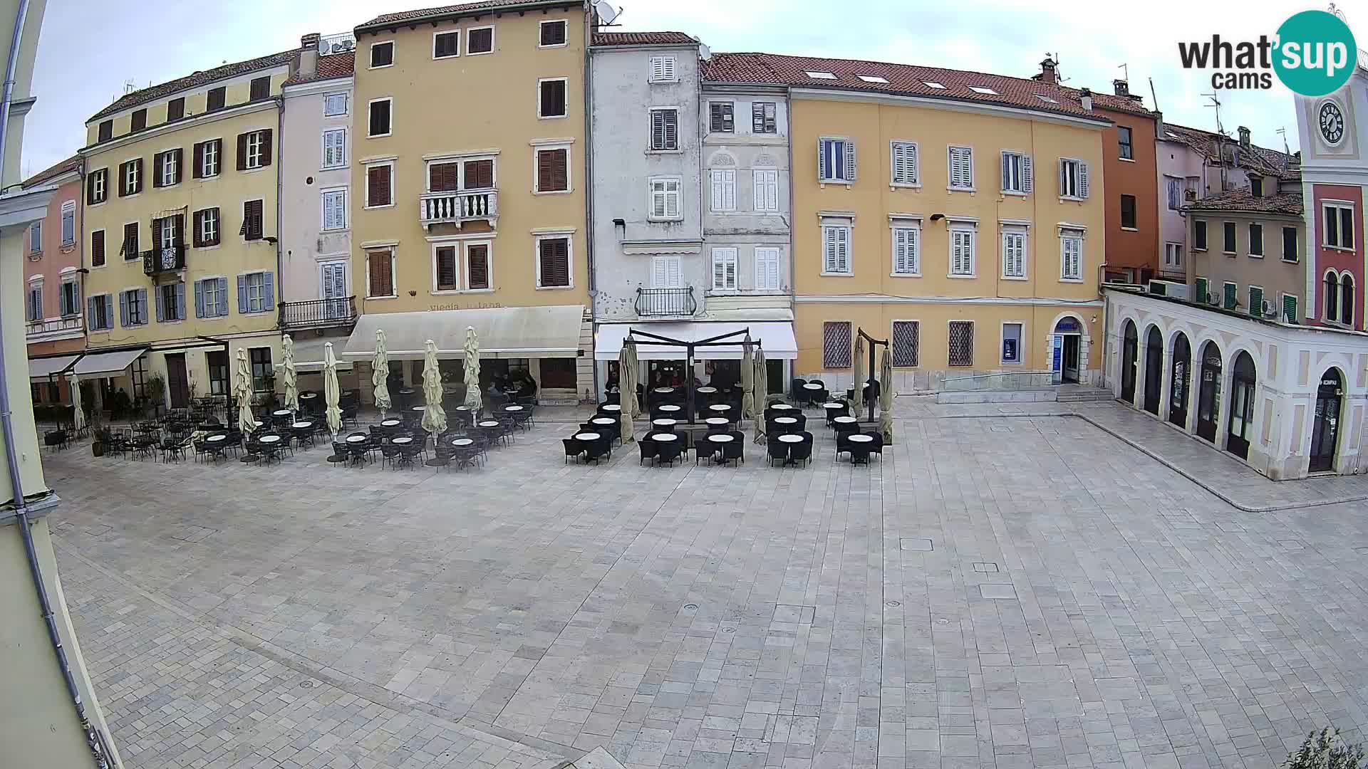 Webcam Rovinj Center – Plaza Principal