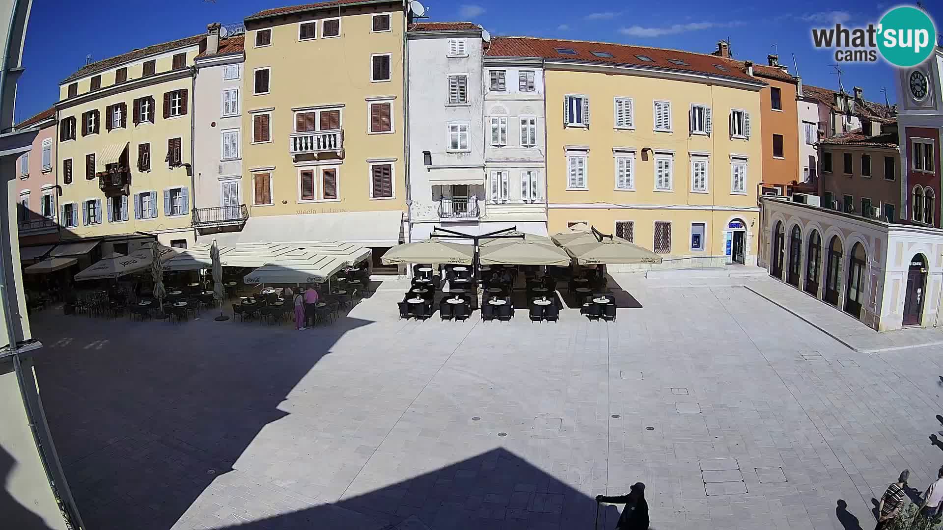 Webcam Rovigno Centro – Piazza Centrale