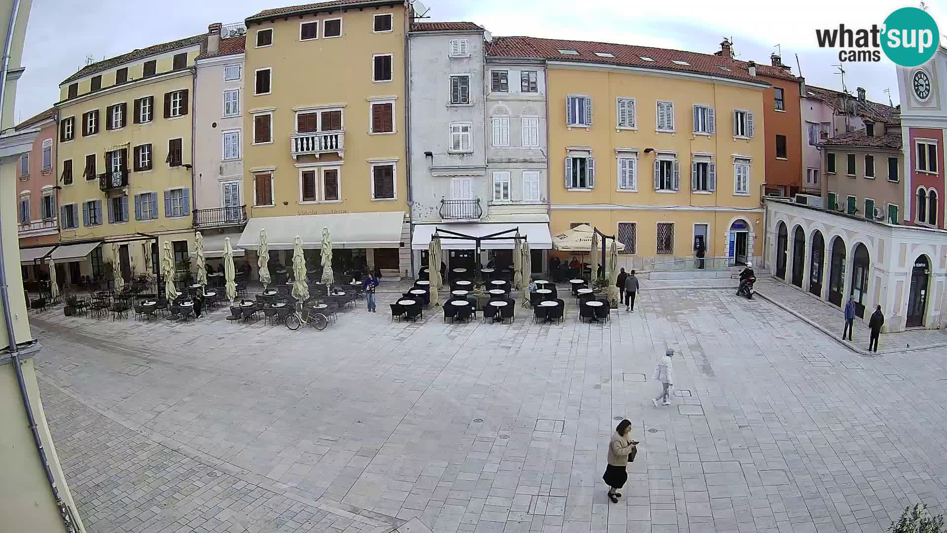 Webcam Rovinj Center – Plaza Principal