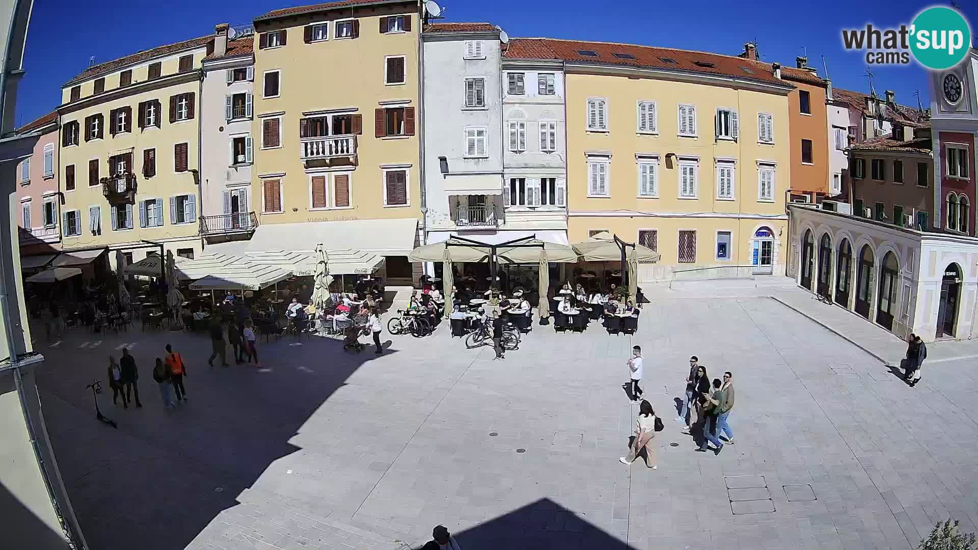 Webcam Rovigno Centro – Piazza Centrale