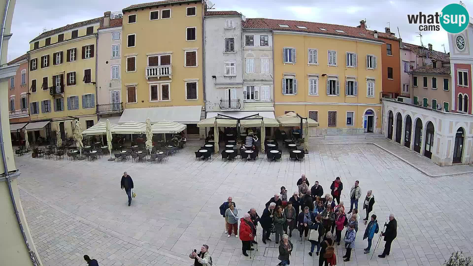 Webcam Rovinj Center – Plaza Principal
