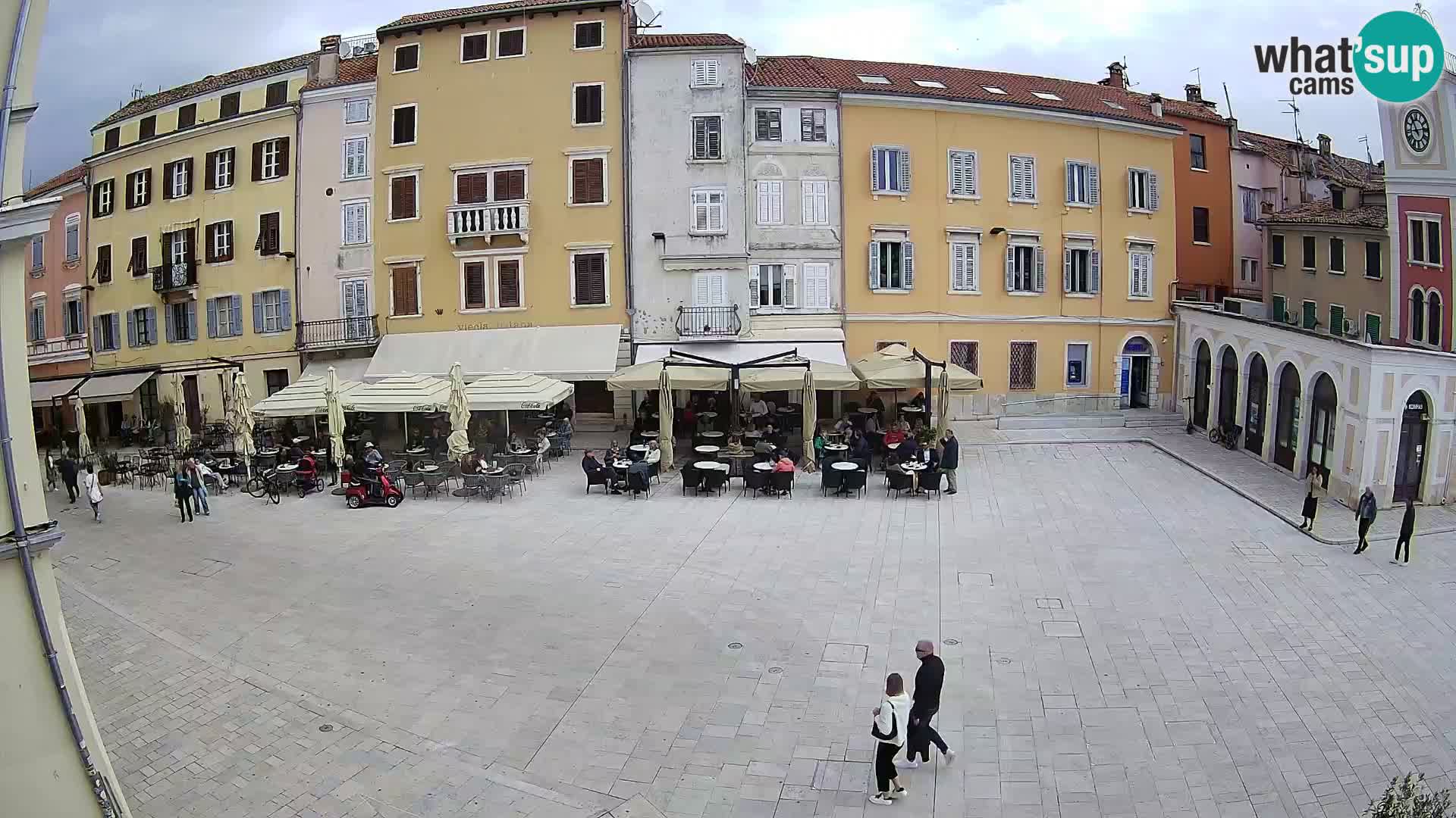 Webcam Rovinj Centre – Place Principale
