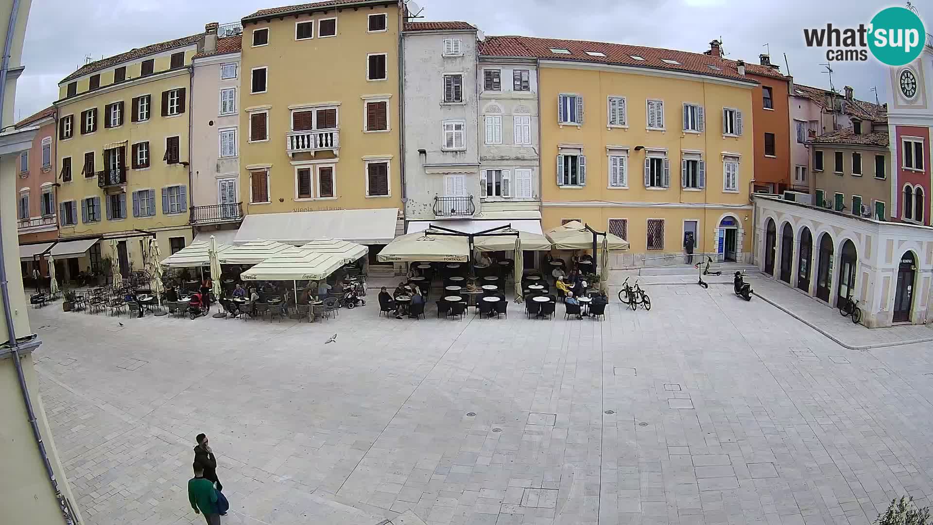 Webcam Rovinj Centar – glavni trg