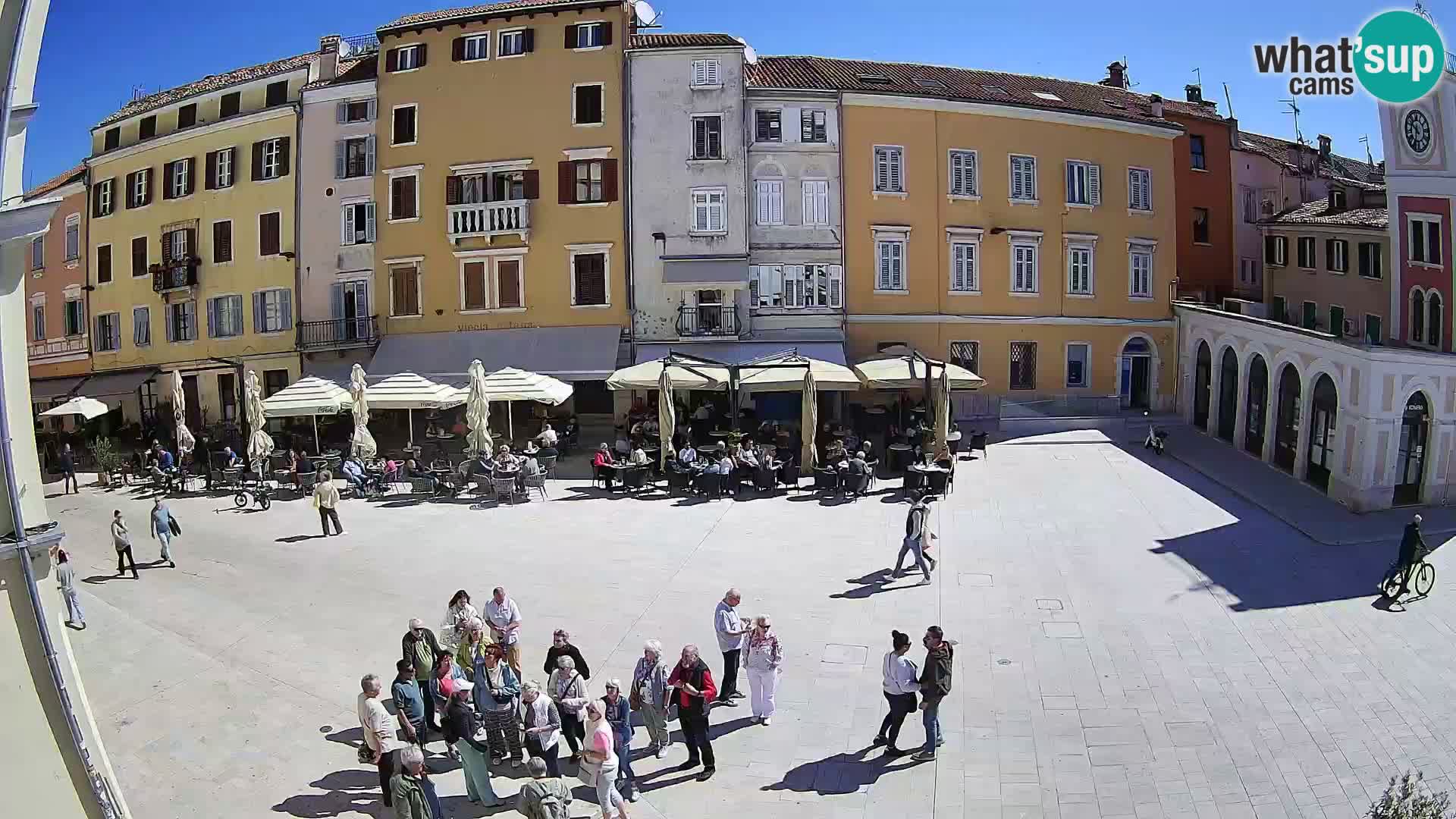 Webcam Rovinj Centar – glavni trg