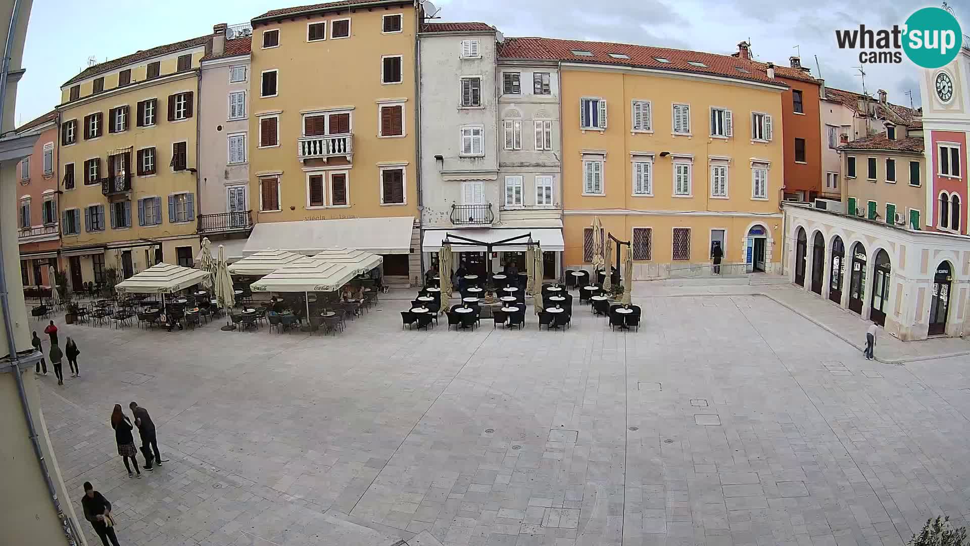 Webcam Rovinj Center – Plaza Principal