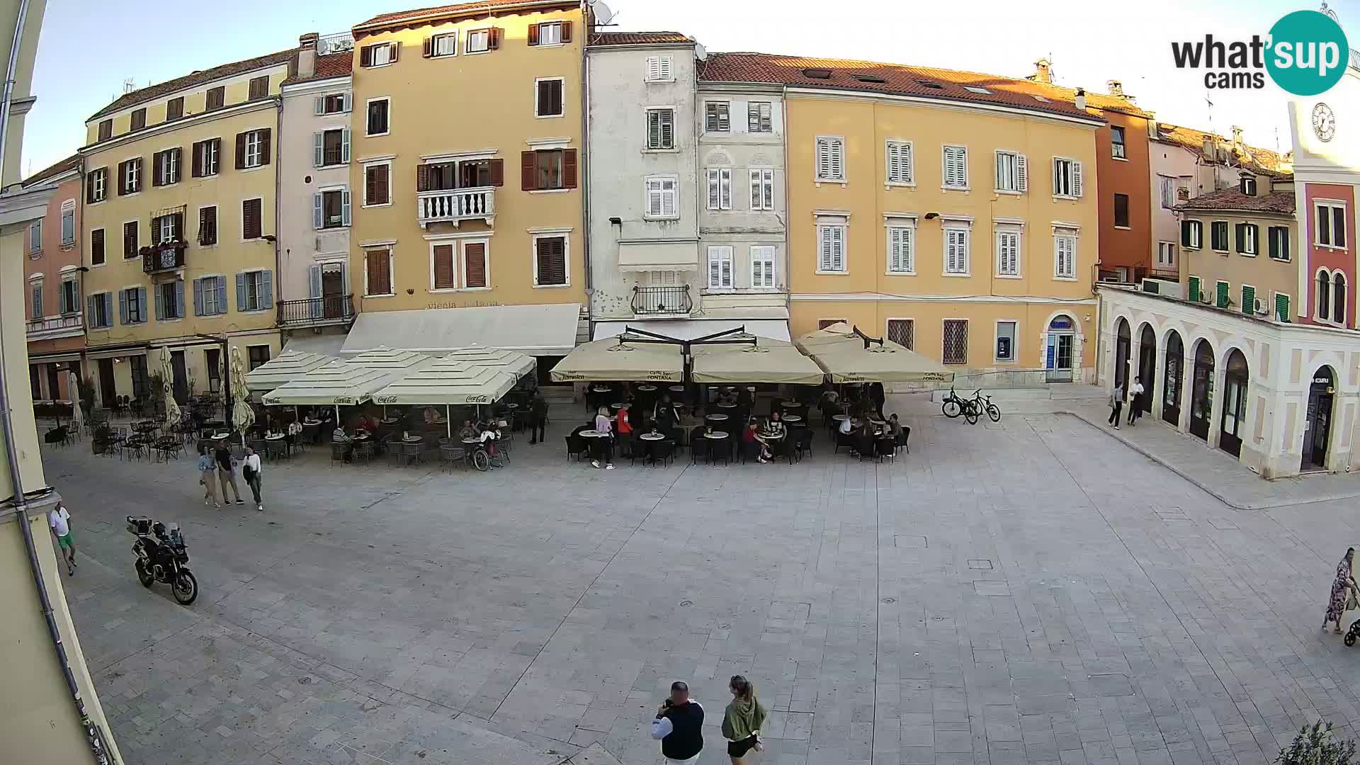 Webcam Rovinj Centar – glavni trg