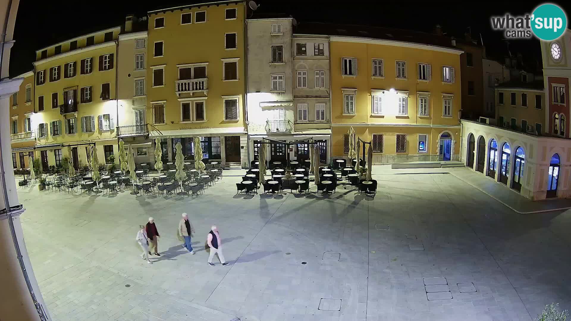 Webcam Rovinj Zentrum – Hauptplatz in Echtzeit