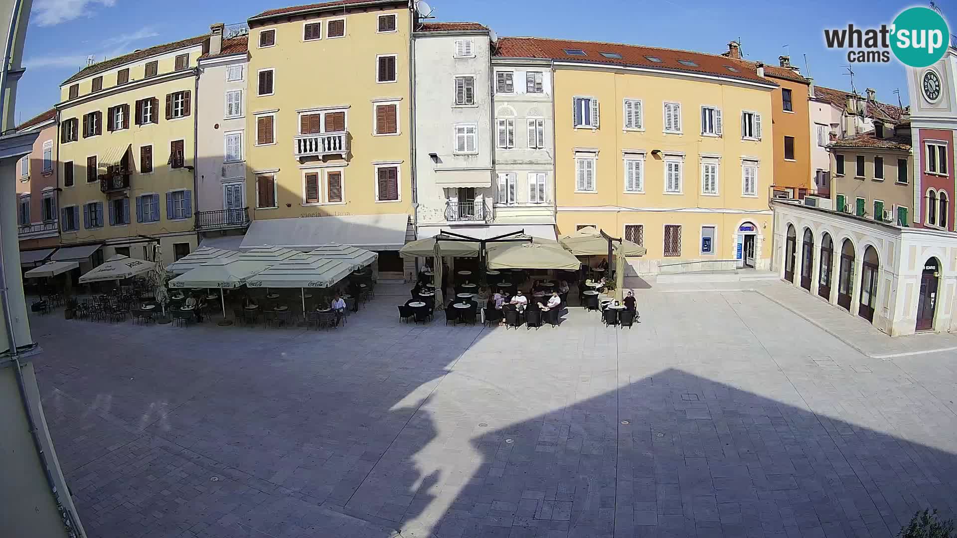 Rovinj Center Webcam – Main Square
