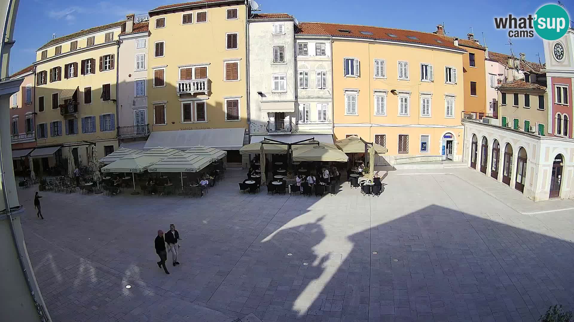 Spletna kamera Rovinj Center – Glavni trg