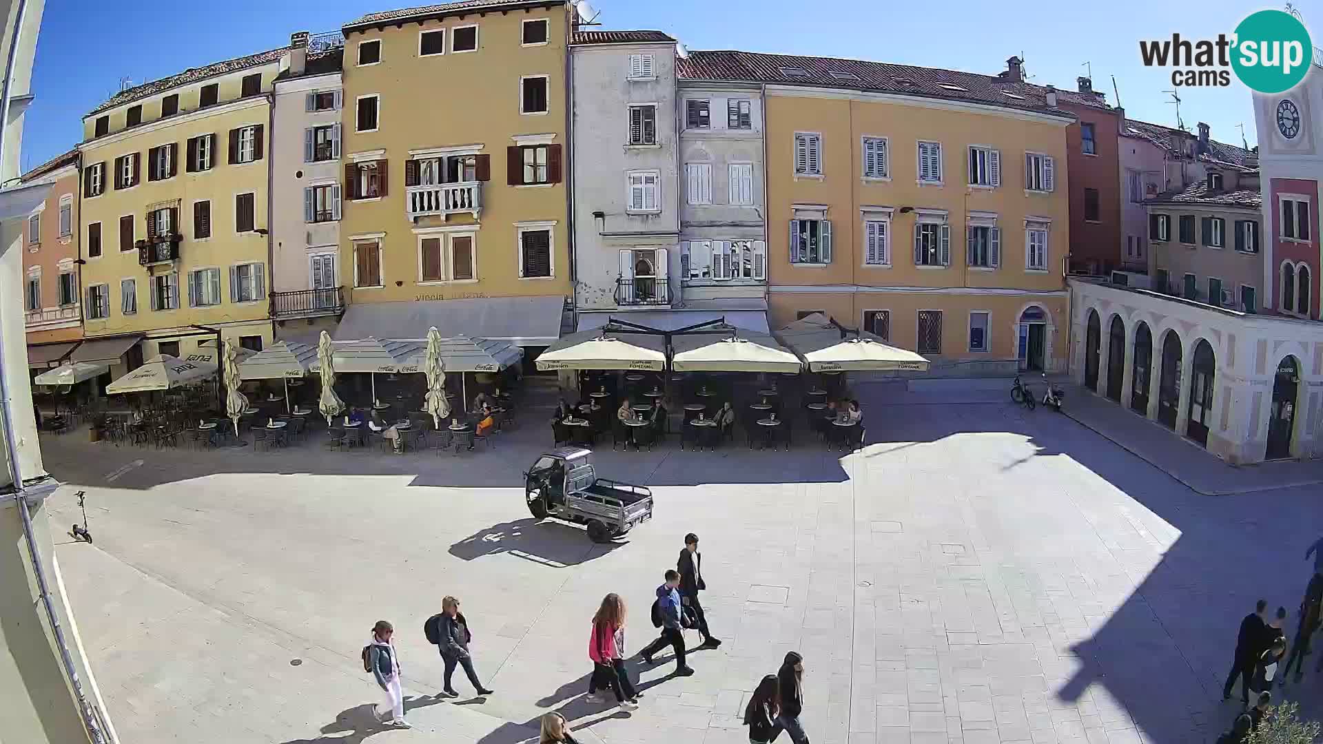 Rovinj Center Webcam – Main Square
