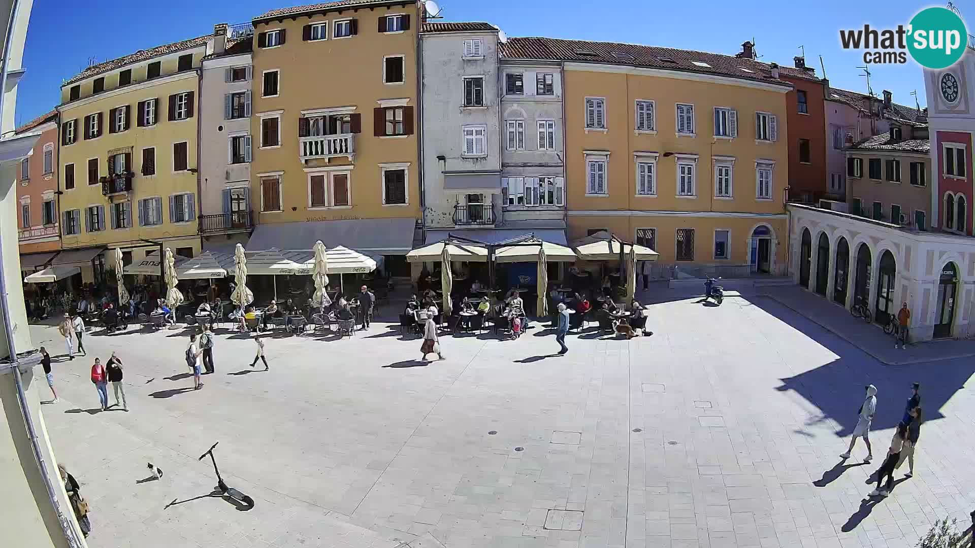 Rovinj Center Webcam – Main Square