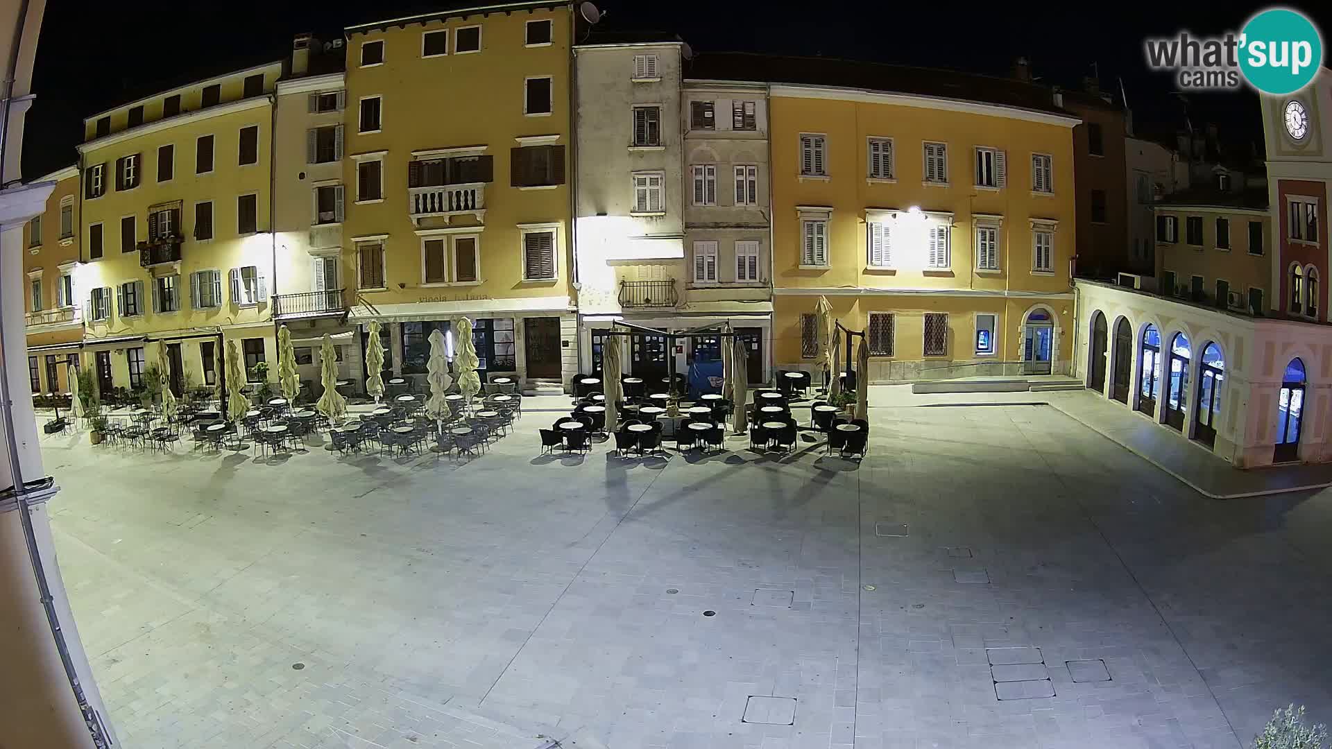 Webcam Rovinj Center – Plaza Principal
