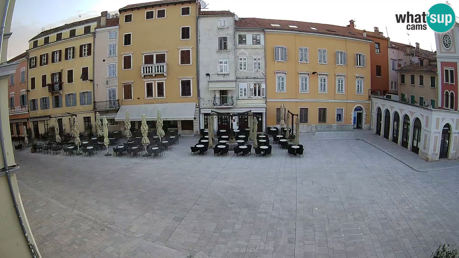 Rovinj Center Webcam – Main Square