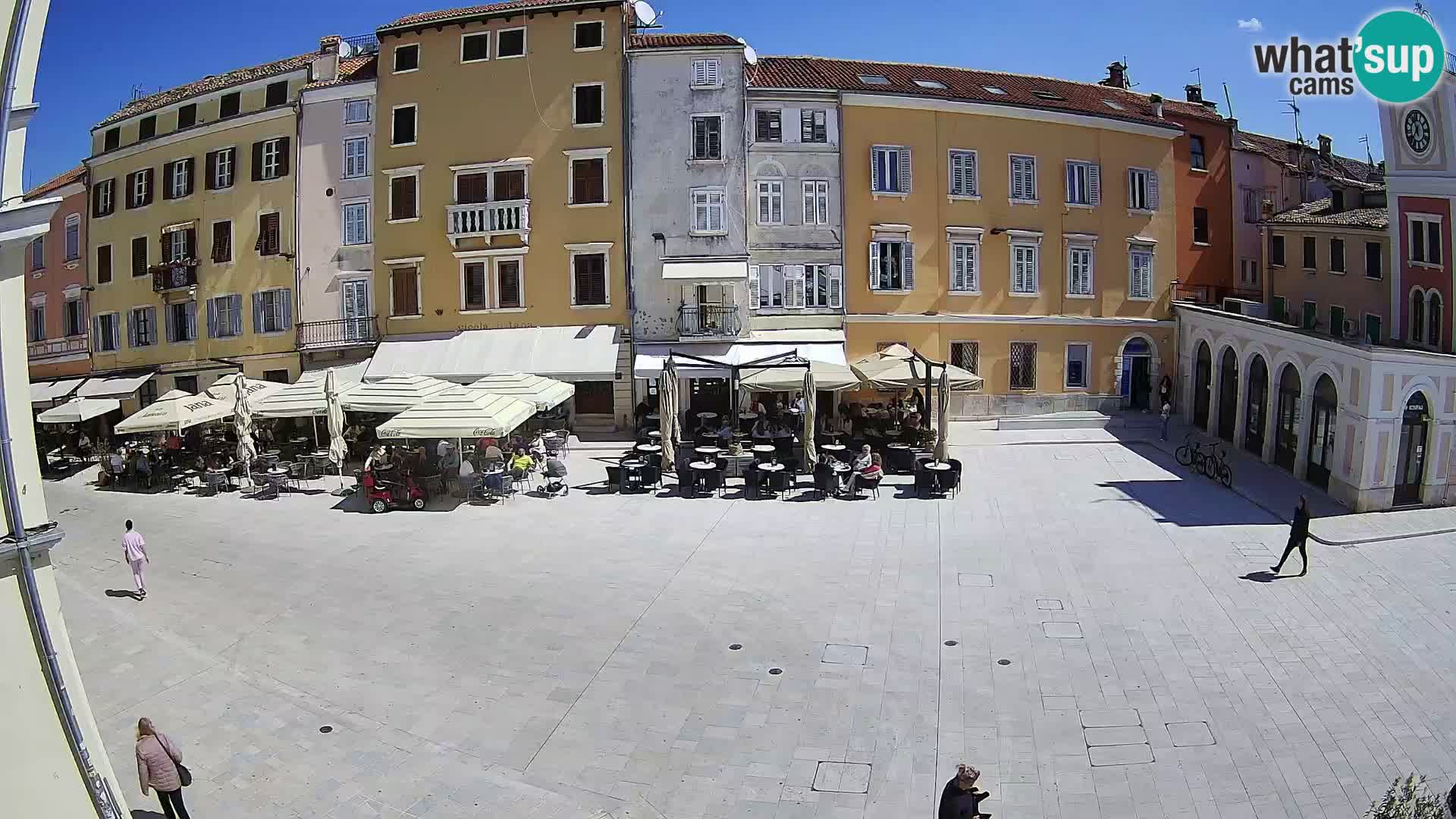 Webcam Rovinj Centar – glavni trg