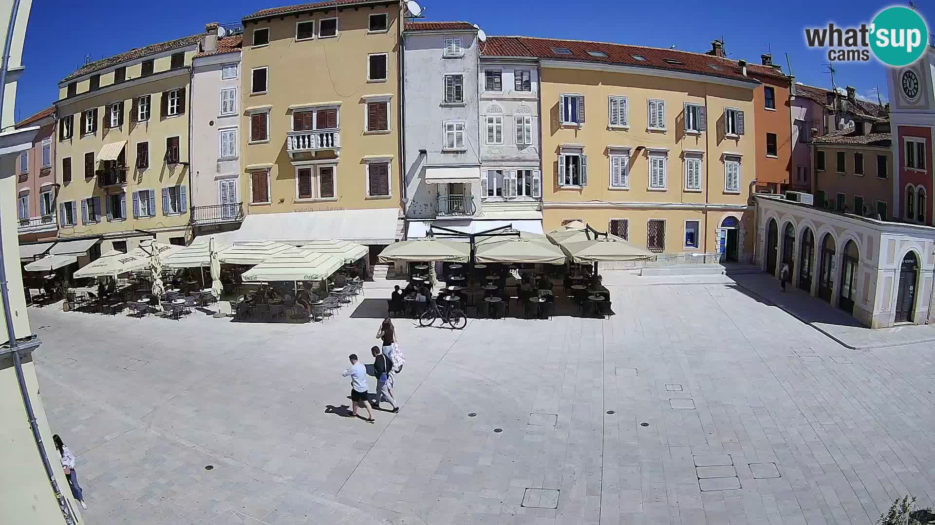 Rovinj Center Webcam – Main Square