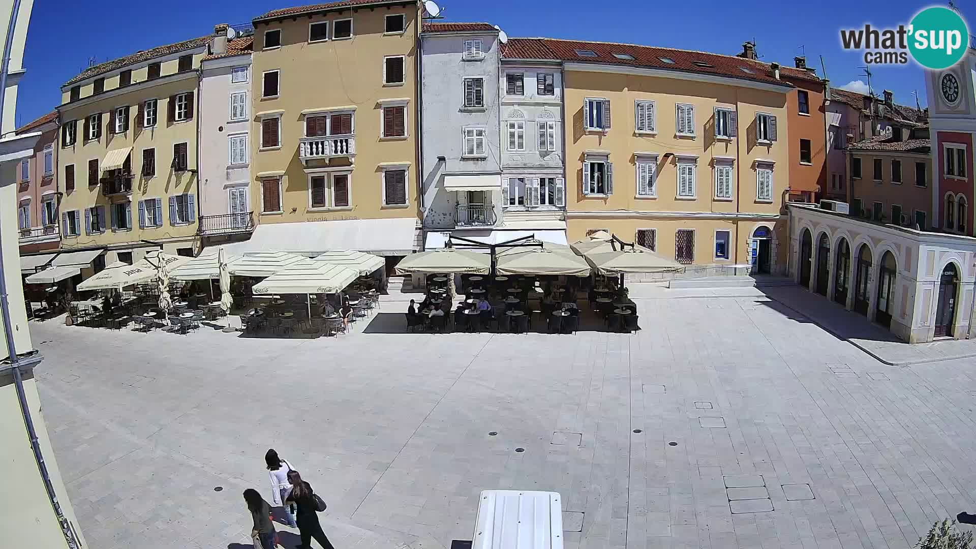 Webcam Rovinj Center – Plaza Principal