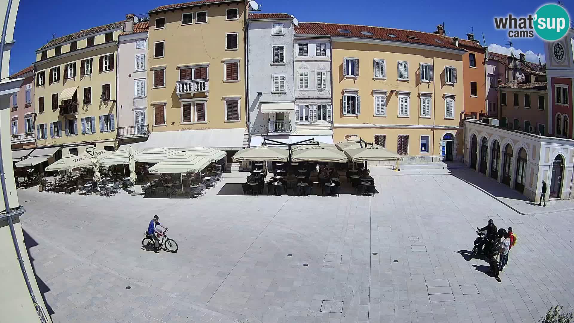 Webcam Rovinj Centre – Place Principale