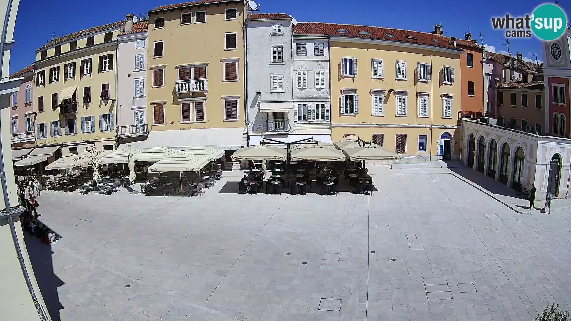 Webcam Rovinj Centre – Place Principale