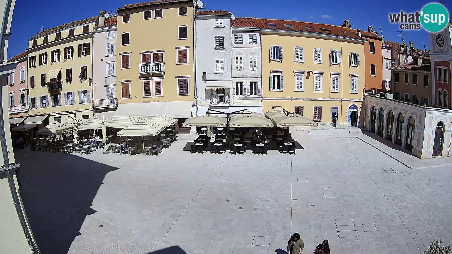Webcam Rovinj Centre – Place Principale